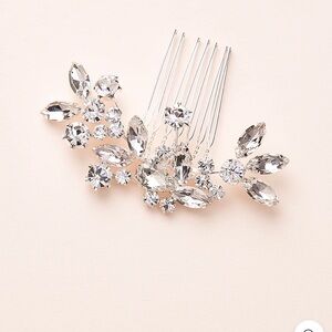 Dareth Colburn “Monica” rhinestone hair comb bridal